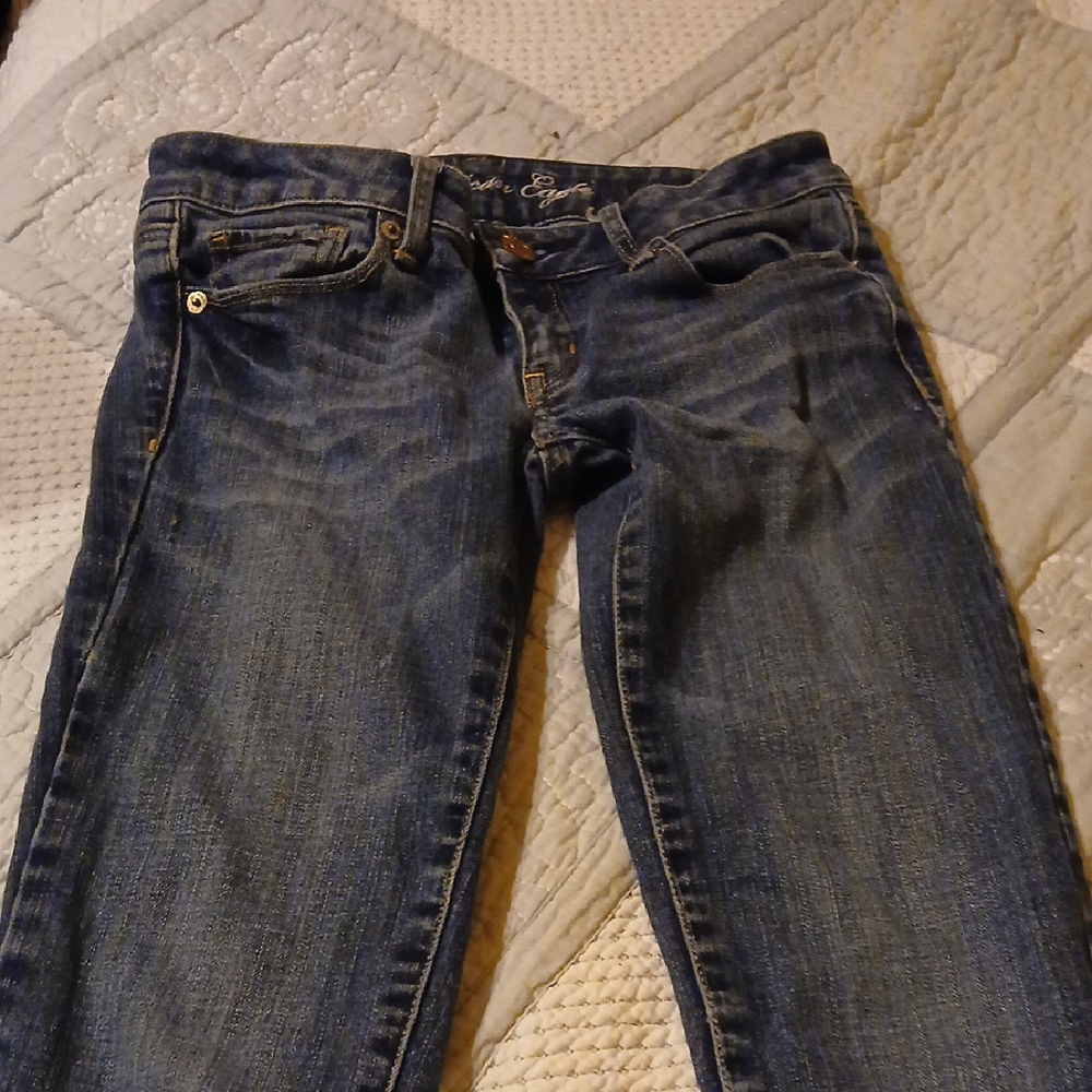 American Eagle Outfitters Blue Skinny Jeans